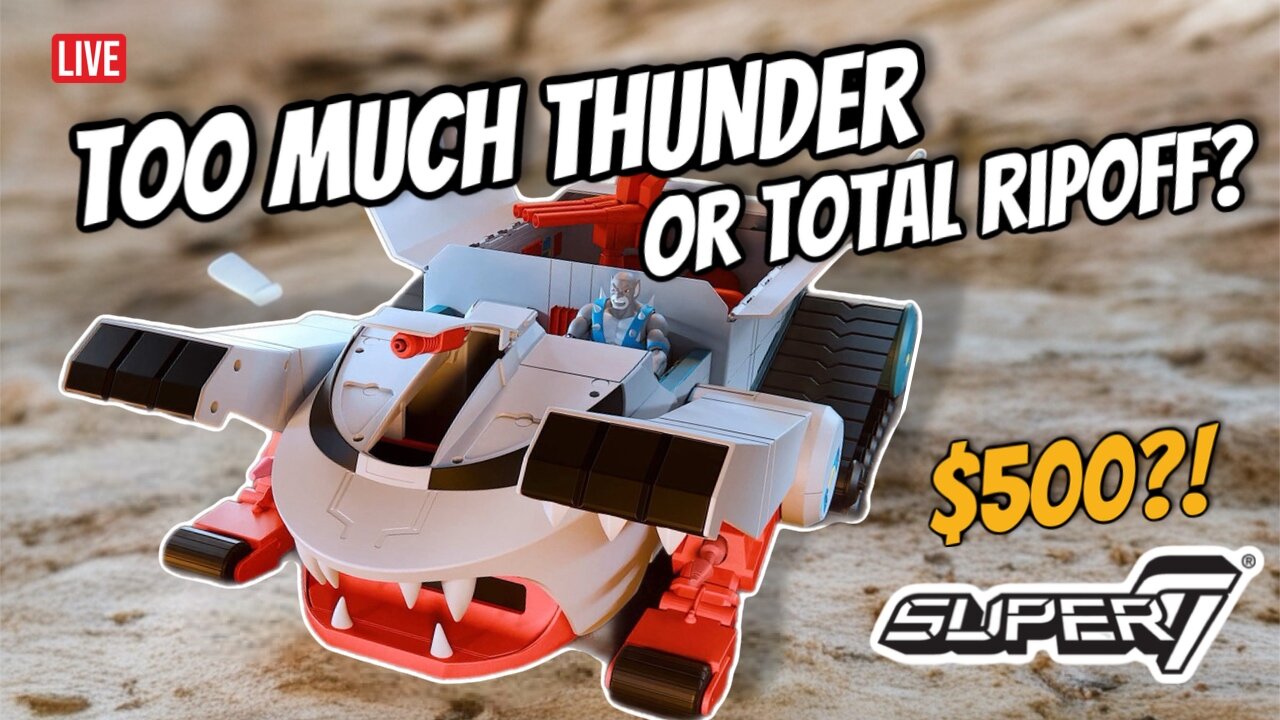 $500 Super7 Thundertank Breakdown + GI Joe Snowcat HasLab Final Tier Watch! | Toy Box Chronicles