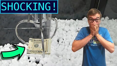 SHOCKING CLAW MACHINE WIN OR LOSS?