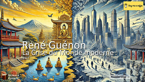 René Guénon - La crise du monde moderne - Chapitre 2nd