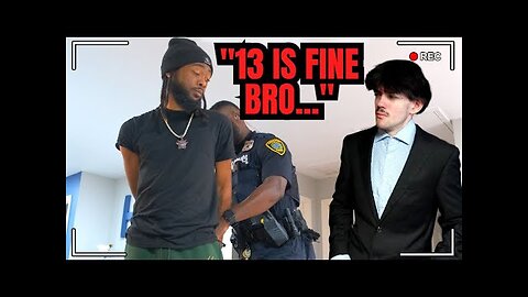 Predator Acts COMEDICALLY Stupid When Caught!