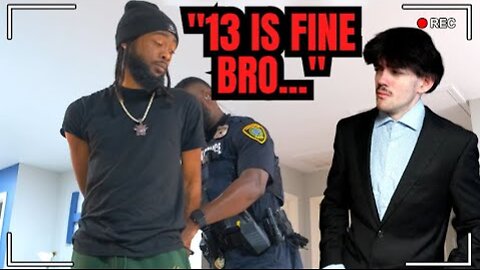 Predator Acts COMEDICALLY Stupid When Caught!