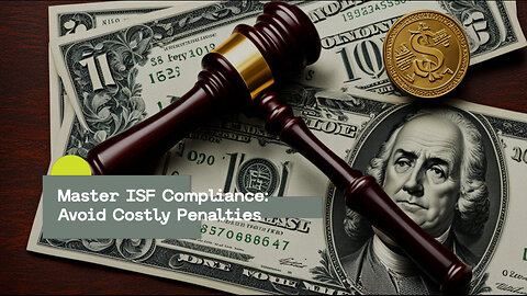 Mastering ISF Compliance: Avoid Penalties and Streamline Customs Clearance