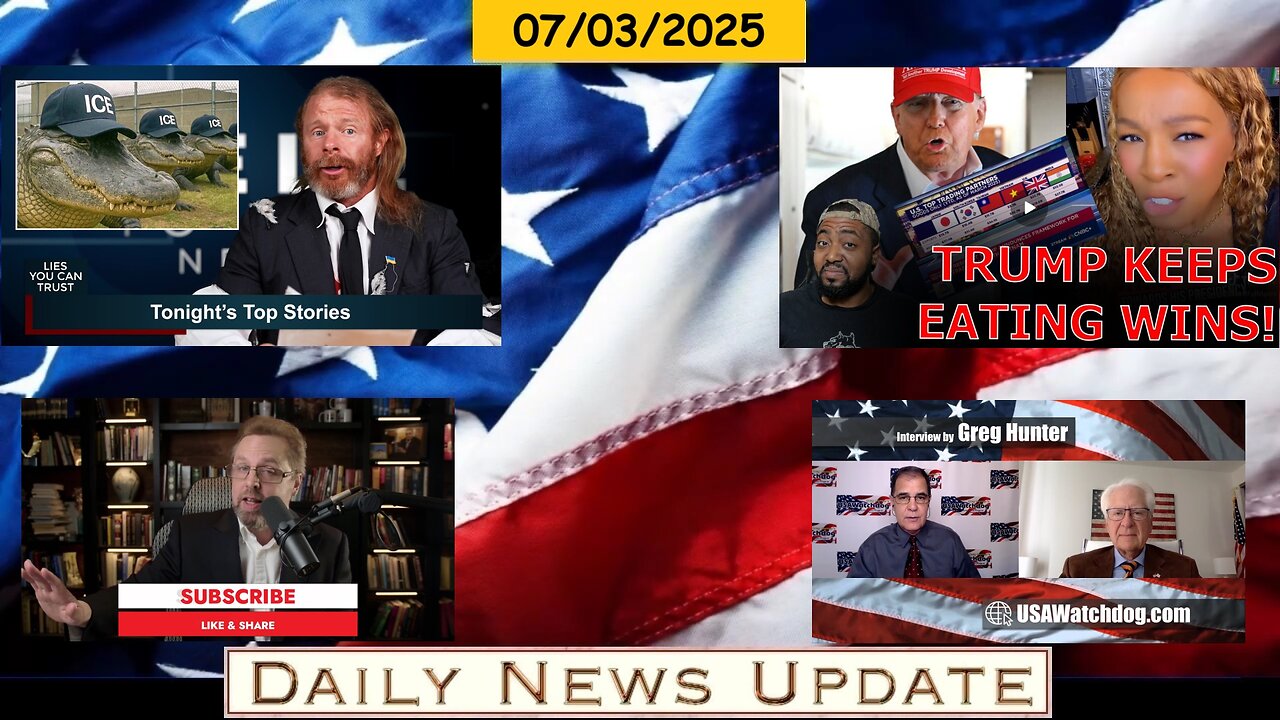 EP1612 | Awaken With JP: Alcatraz, Black Conservative: CBS CAVING, Dr Steve: RFK Jr, USA Watchdog