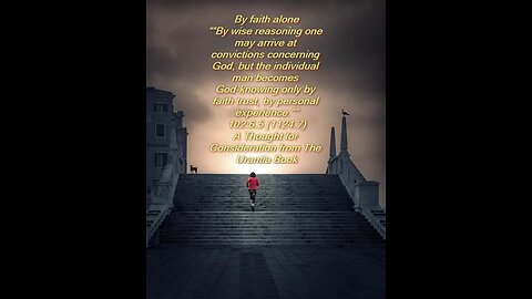 By faith