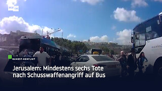 Jerusalem: Mindestens sechs Tote nach Schusswaffenangriff auf Bus