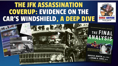 The #JFK Assassination Coverup: #Evidence on the Car’s Windshield, a Deep Dive