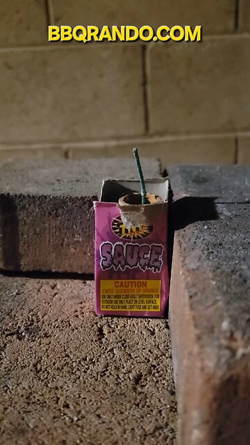 Sauce-TNT Fireworks 💥 #shorts ##shortvideo