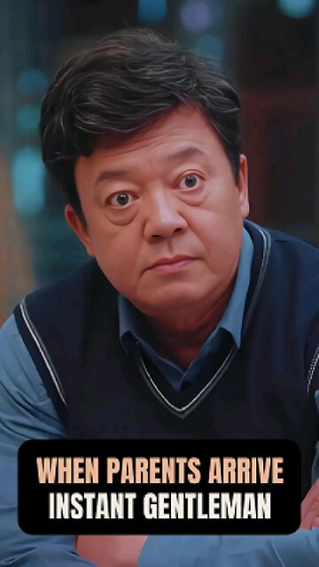 When Parents Arrive 👨‍👩‍👧 Instant Gentleman 😅 | Live Your Life Kdrama #funnyscene #kdrama