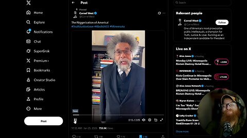 Cornel West The Niggerization of America!
