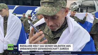 146 russische Soldaten aus ukrainischer Gefangenschaft entlassen