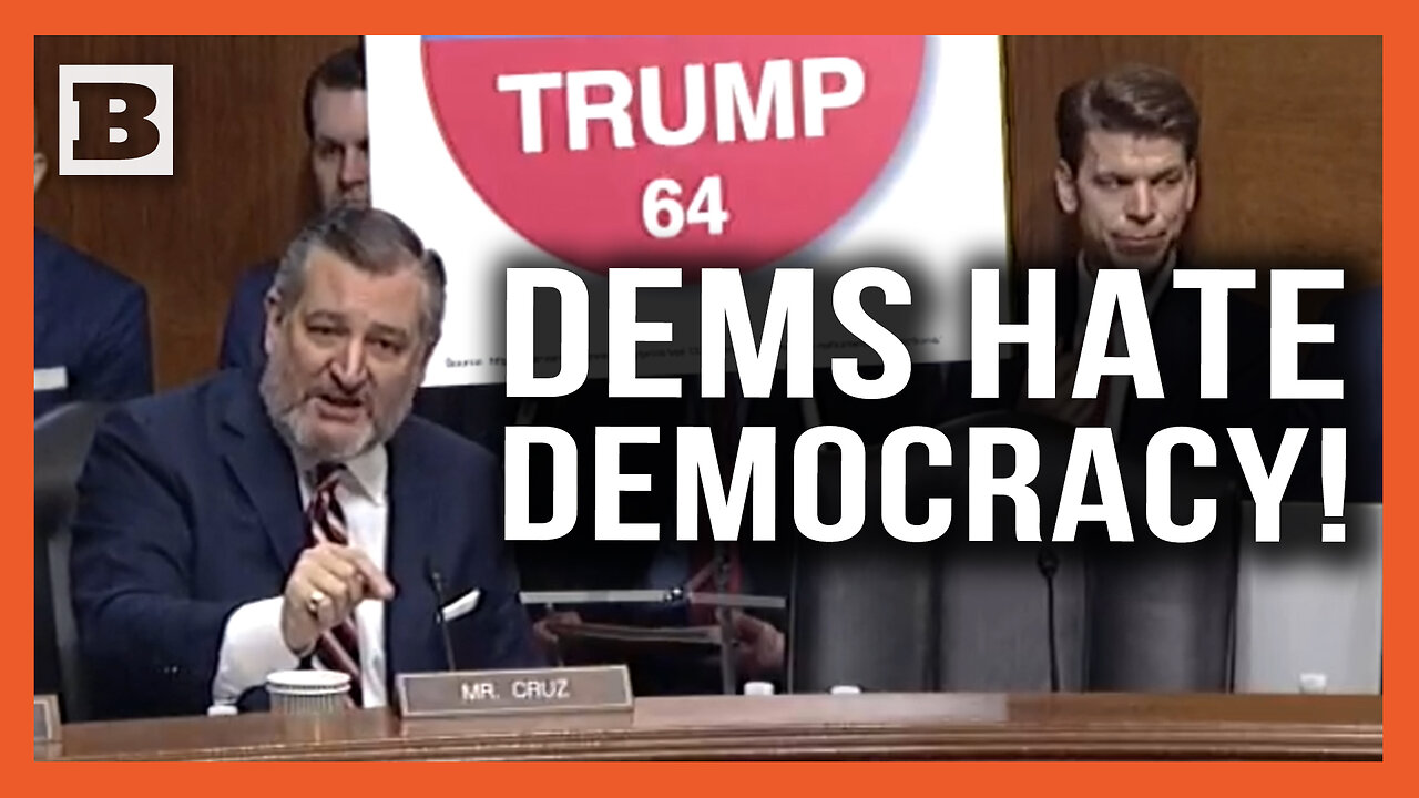 Cruz Blasts Judicial Tyranny Against Trump's Agenda: Dems Hate Democracy!