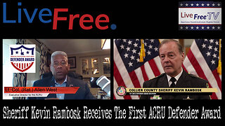 Sheriff Kevin Rambosk Receives The First ACRU Defender Award