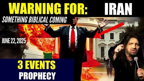 Robin Bullock: [WARNING FOR IRAN: SOMETHING BIBLICAL COMING]! - Prophecy! - 6/22/25
