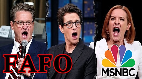 MSNBC FINDS OUT after getting STRIPPED of NBC branding! FAFO!