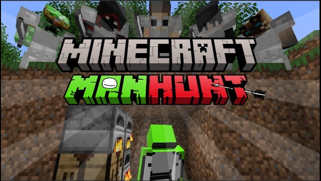 Minecraft Manhunt Live 🔥#rumbletakeover