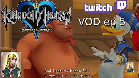 Kingdom Hearts (KH1.5) -Twitch VOD ep5 Losing Battles in Wonderland