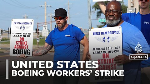 Boeing defence workers strike, demanding better pay and benefits