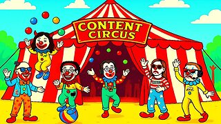 🔴LIVE: Step Right Up to the Content Circus! 🎪