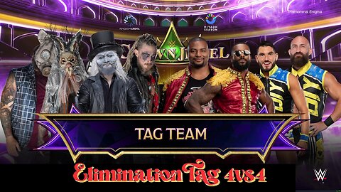 WWE 2k25 EliminationTag4vs4 Wyatt Sicks vs Steet Profits & DIY