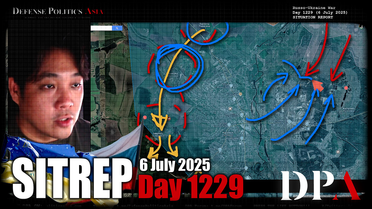 [ Ukraine SITREP ] FLANK IT LIKE RUSSIA. Massive flanking OPS around cities of Kupyansk & Myrnohrad~
