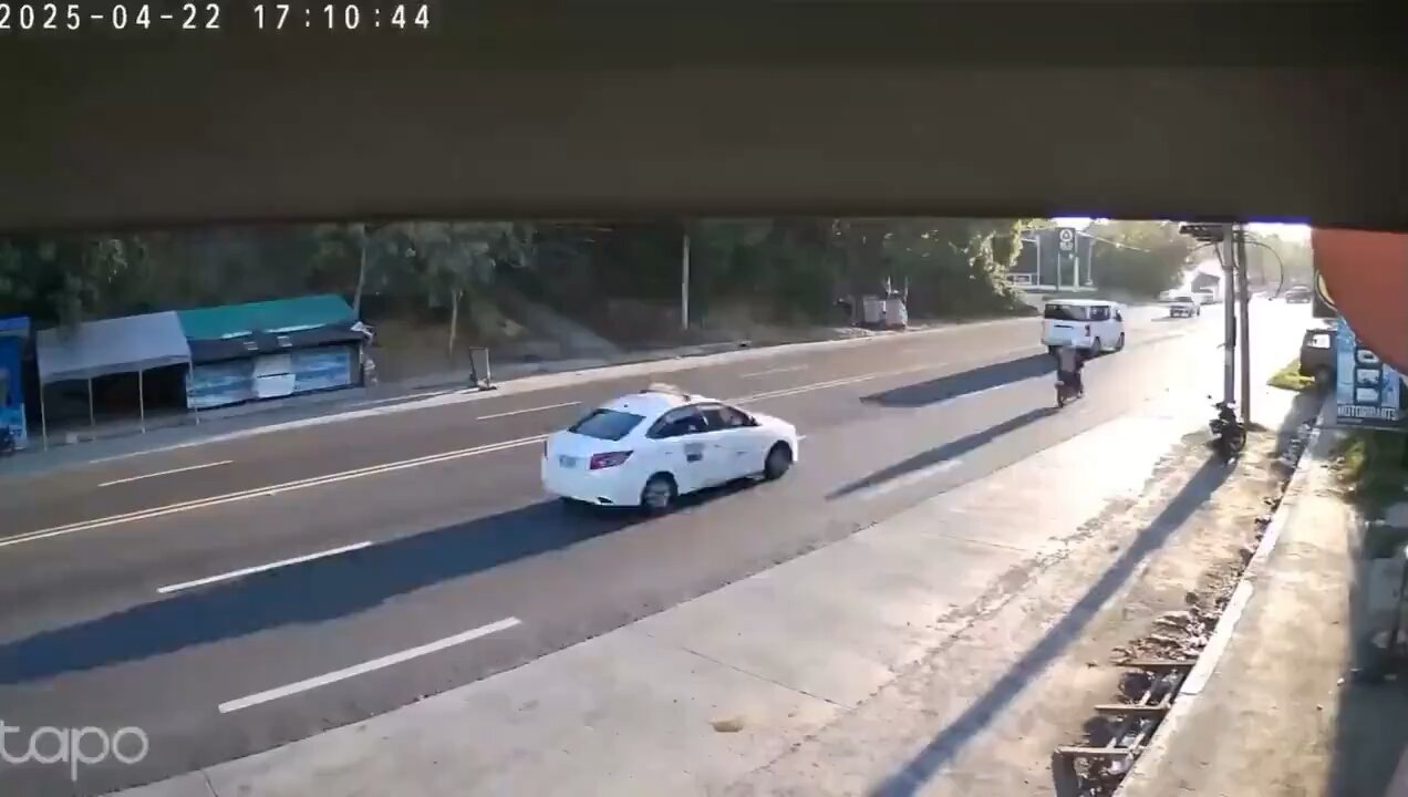 Like a scene from a movie