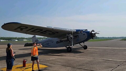 1929 Ford Tri-Motor Start Up