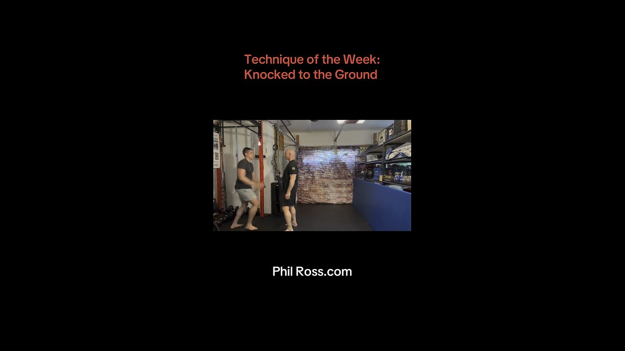 Technique of the Week: Knocked Down in a Fight