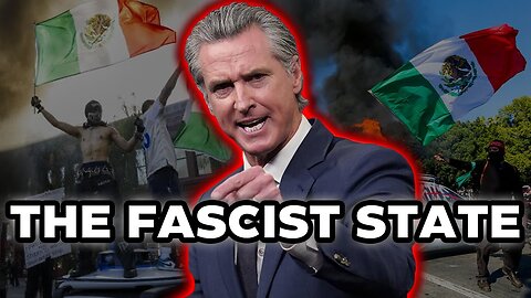 Californian Governor Blames Trump for Leftist Riots