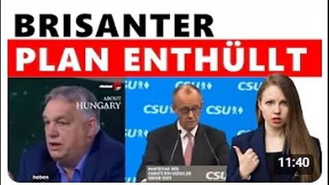 Orban enthüllt Beschluss - Merz liefert Beweise, das es genau stimmt! 15.12.2025 Krissy Rieger