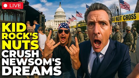 🚨LIVE: Trump WINS Peace! 465 DC Arrests! Kid Rock Destroys Gavin! School Chaos! Warp Drive Real!