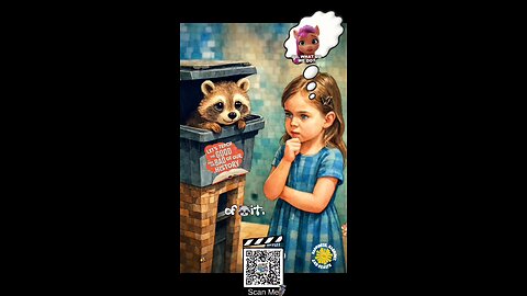 #part3 How⁉️to:ᛏᛏ Be a Wise☮️ Human🧑‍🌾 in Nature's🌎 Tend☯️ | Raccoon 🦝 #savethestory #rolemodel