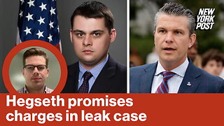 Hegseth promises charges in leak case | Reporter Replay
