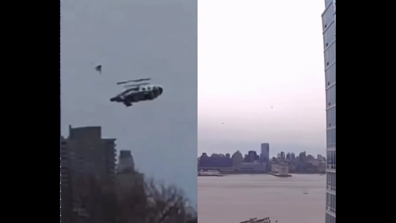 Manhattan Helicopter Crash Alternate View