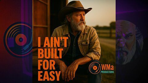 I Ain't Built For Easy - Official Music Video | Gritty Country Rock Anthem