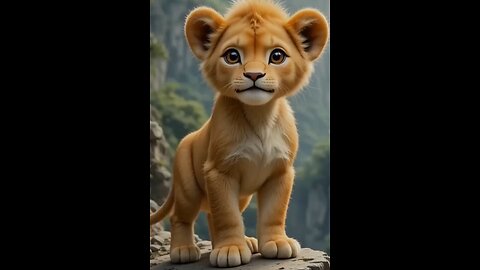 3D cartoon video cute animal