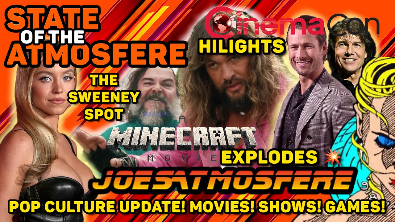 Minecraft Explodes 💥, Cinema Con Hilights & The Sweeney Spot State of the Atmosfere Live!