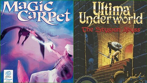(0046) Magic Carpet, part 4 || Ultima Underworld, part 3 - Another DOSember Double Feature