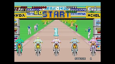 MAME ARCADE EMULATOR ENDURO RACER ON ASUS G750JS LAPTOP RIDE YOU BIKE 🏍️ & GET TO THE FINISH LINE 🏁