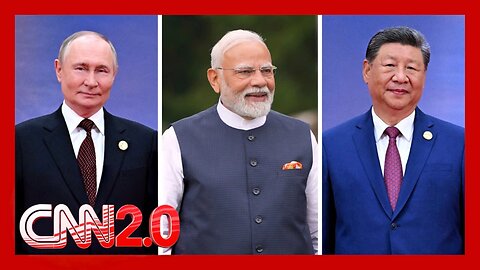 China Welcomes Putin & Modi in Diplomatic Showcase Amid U.S. Turmoil
