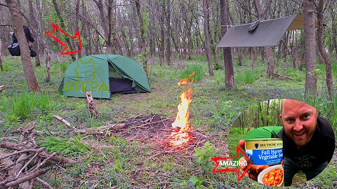 Urban Camping Shenanigans testing Atepa Gear and eating German canned goods