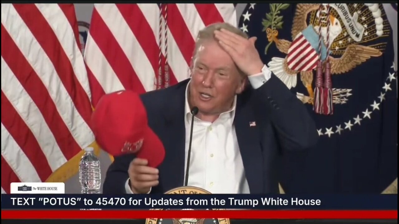 Trump Mocks Biden’s Water, Paper Straw Regulations