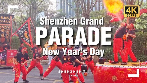 New Year's Grand Parade with Chinese Traditional & Cultural Performances