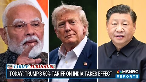 Trump hits India with 50% tariff for buying Russian oil