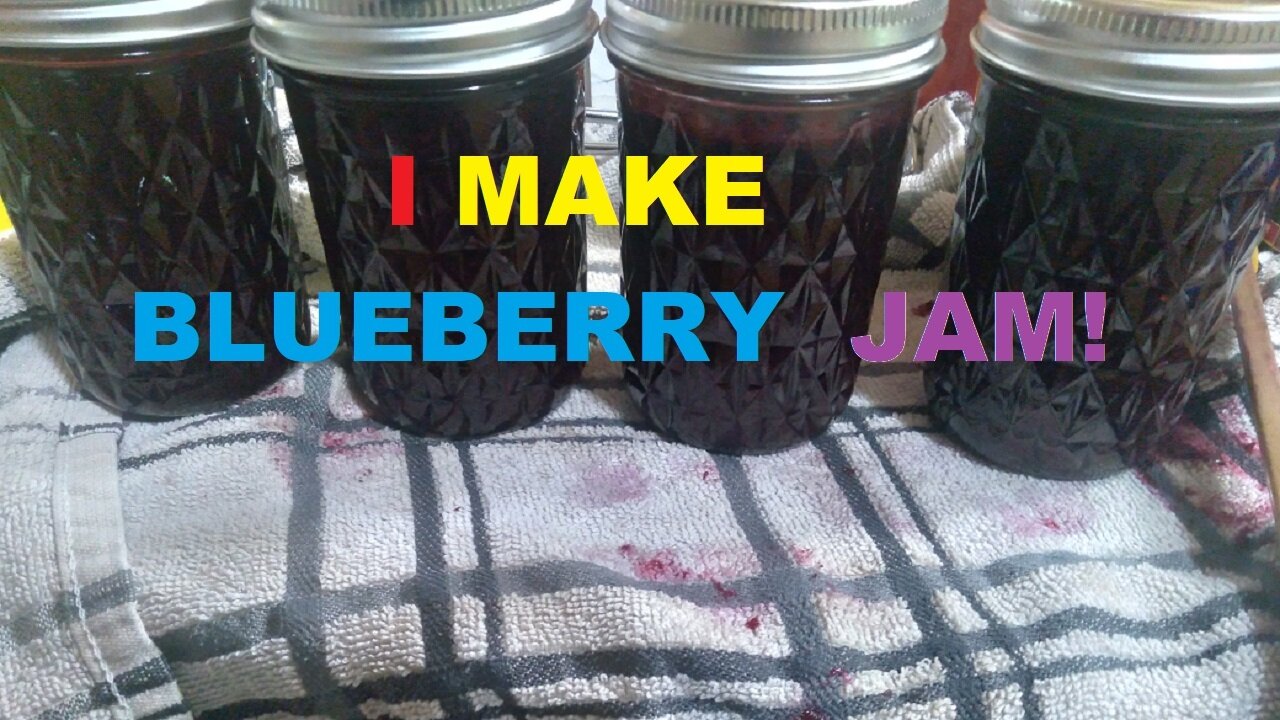 I Make Blueberry Jam