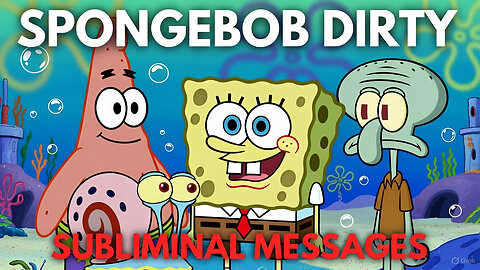 SPONGEBOB GAY & DIRTY SUBLIMINAL MESSAGES |PLEDGE LIGHT🪬👁