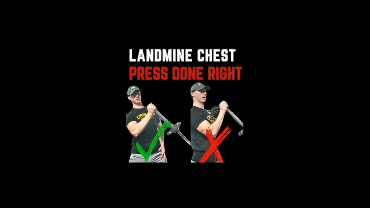 The Only Angle That Works for Landmine Chest Press