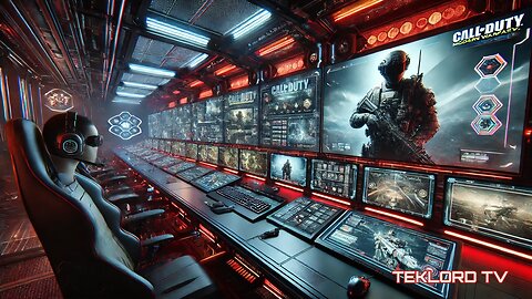 "Cybernetic Warfare: Teklord’s Immersive Call of Duty Experience!"