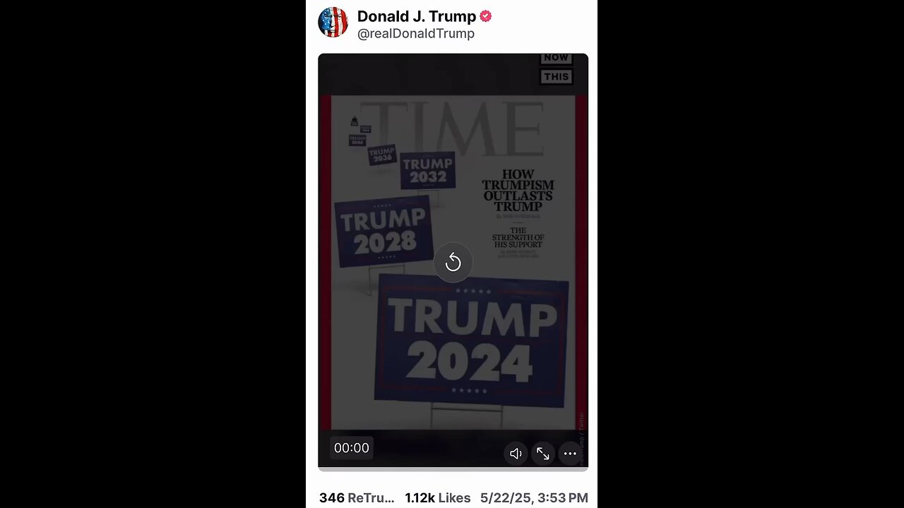 TRUMP LIVES ON... 😀😃🤣