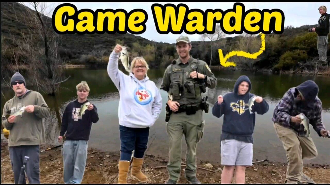 Fishing with Game Warden