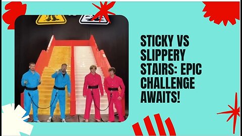 mrbeast Sticky VS Slippery Stairs